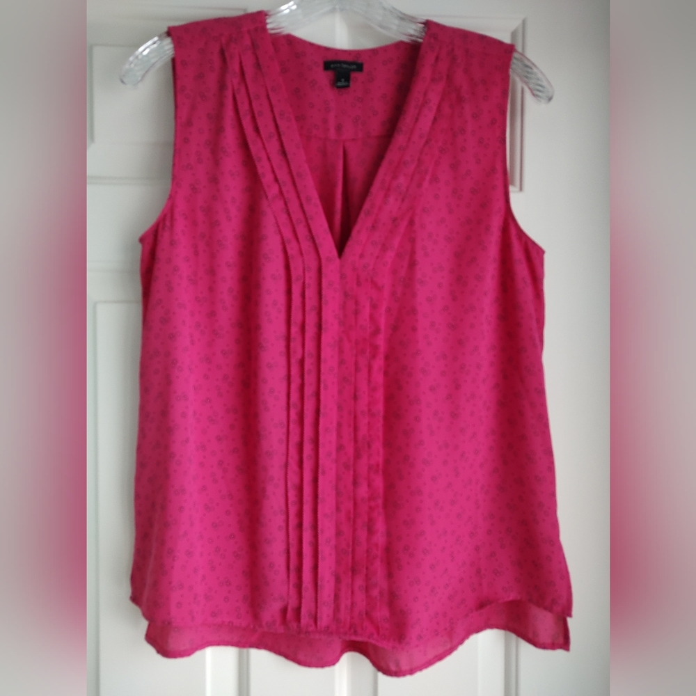 Pink Sleeveless Top